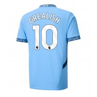 Pánský Fotbalový dres Manchester City Jack Grealish #10 2024-25 Domácí Krátký Rukáv